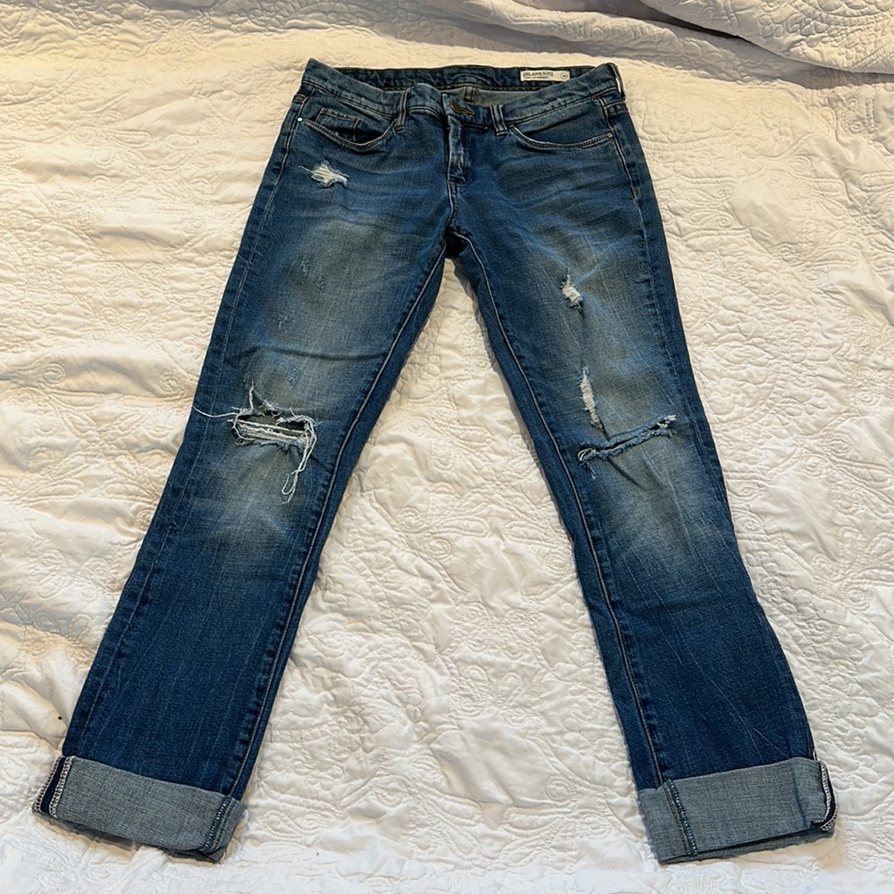 Blank NYC distressed jeans